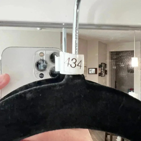 434 Hunter Bell Midi Tank Dress Size 2 Color Black Red - Picture 6 of 7